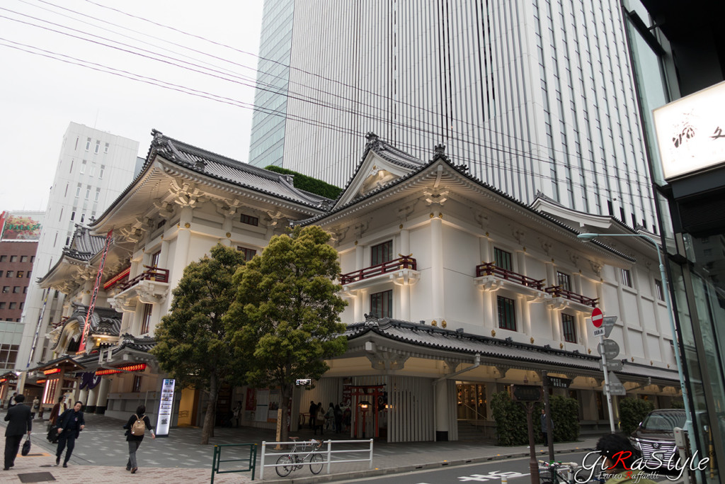 Il teatro Kabuki-Za di Ginza a Tokyo